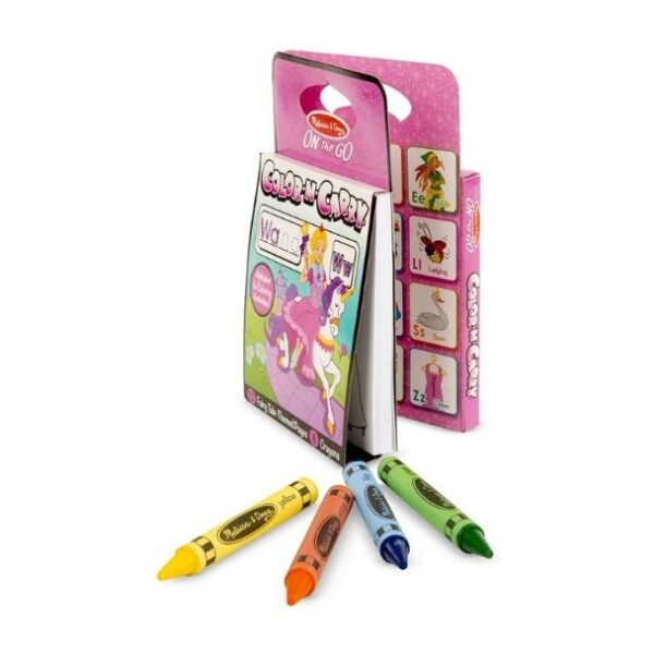 ON the GO COLOR-N-CARRY CRAYONS