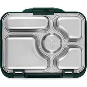 LEAKPROOF STAINLESS STEEL BENTO LUNCHBOX DARK GREEN