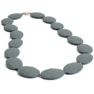 CHEWBEADS NECKLACE GRAY