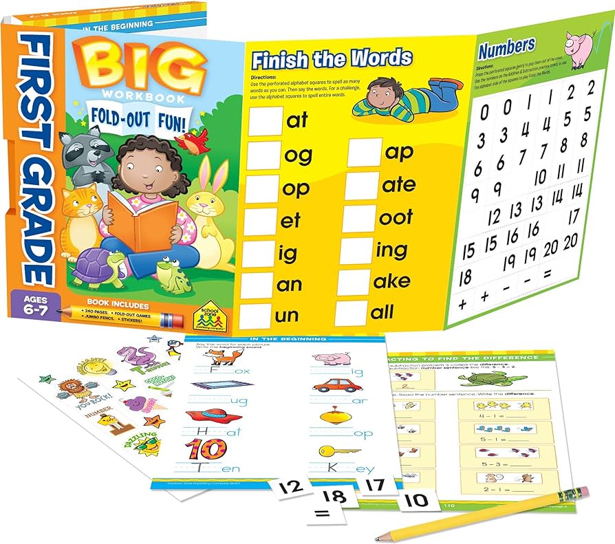 BIG WORK BOOK FOLD-OUT FUN