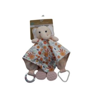 Snuggle Blankies & Teethers Elephant PINK