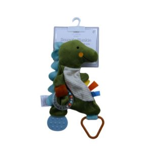 Snuggle Blankies & Teethers 6+ M Dino