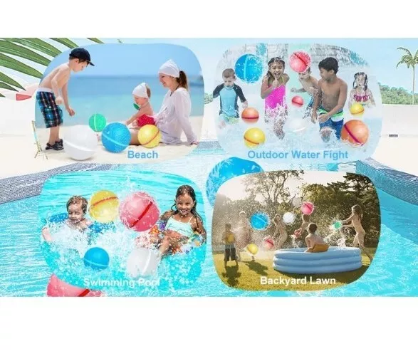 ECO-FRIENDLY REUSABLE WATER BALLOONS | FUN FOR ALL AGES! ECO-FRIENDLY REUSABLE WATER BALLOONS | FUN FOR ALL AGES!